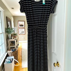 KAILEIGH TAMMY KNIT CROPPED JUMPSUIT SMALL NWT